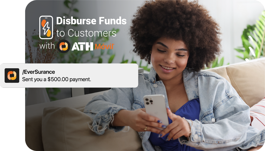 DISBURSE FUNDS TO CUSTOMERS